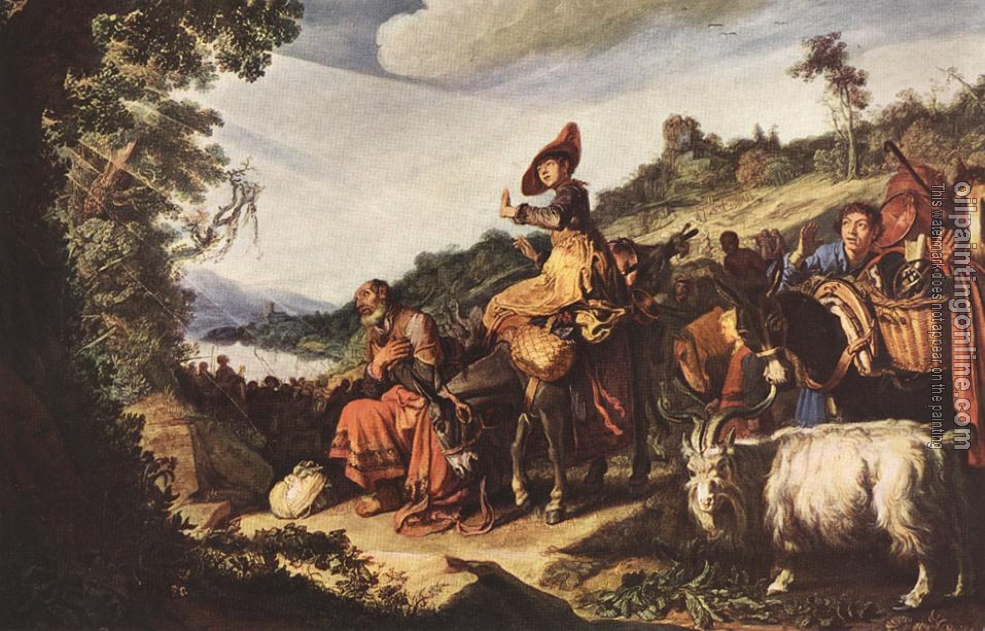 Lastman, Pieter - Abraham's Journey to Canaan